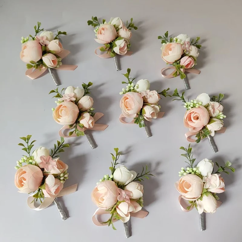 Florale Corsage Ansteckblume