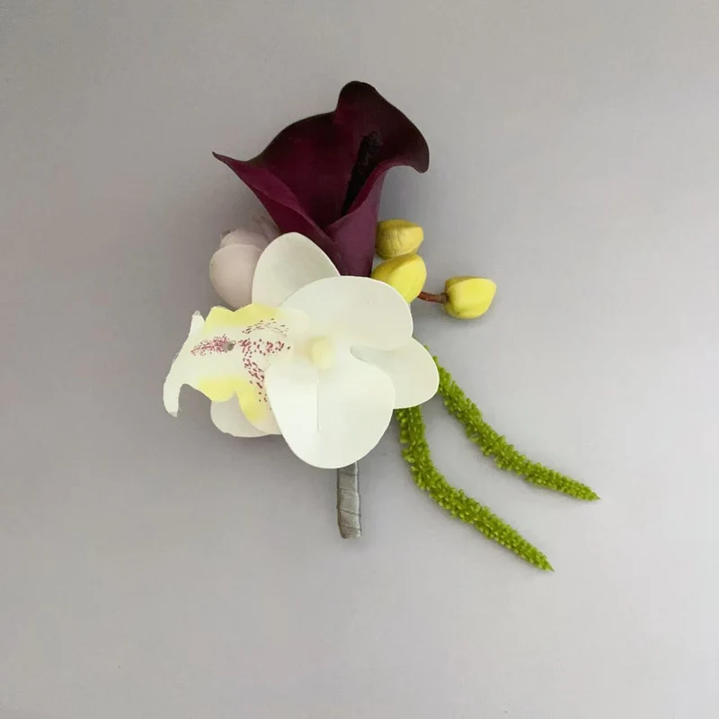 Einfache florale Corsage