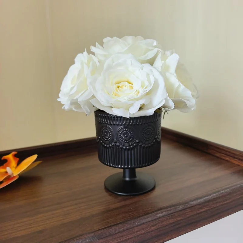 Premium Kunstrose Arrangement