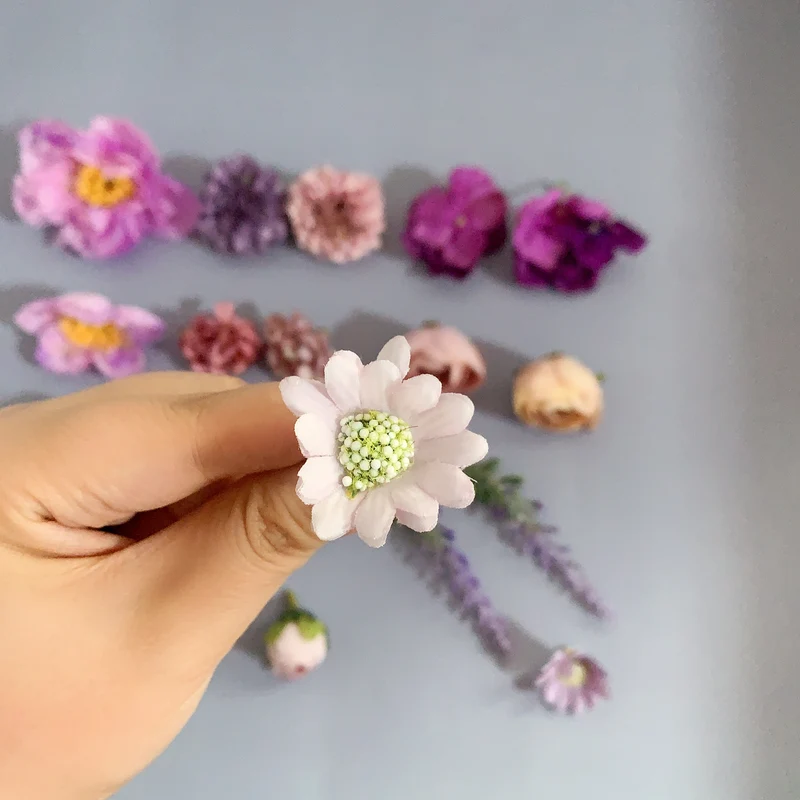 Blumenverzierung Set