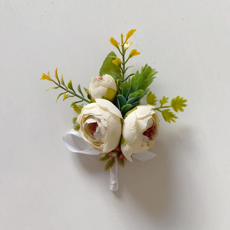 Elegante Blumen Prom Corsage