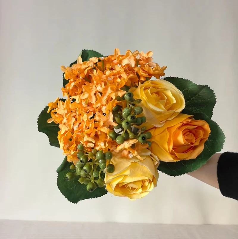 Elegante florale handgefertigte Bouquet