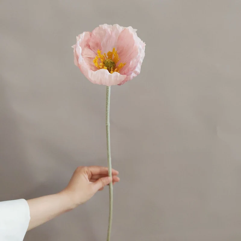 Elegante Faux-Popp Blumenstiel