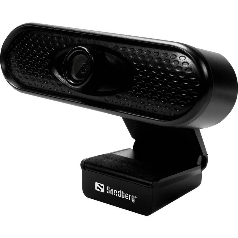 B-Ware Sandberg Webcam Kamera USB Full HD Webcam 1080P Mikrofon Farbe 80 STÜCK