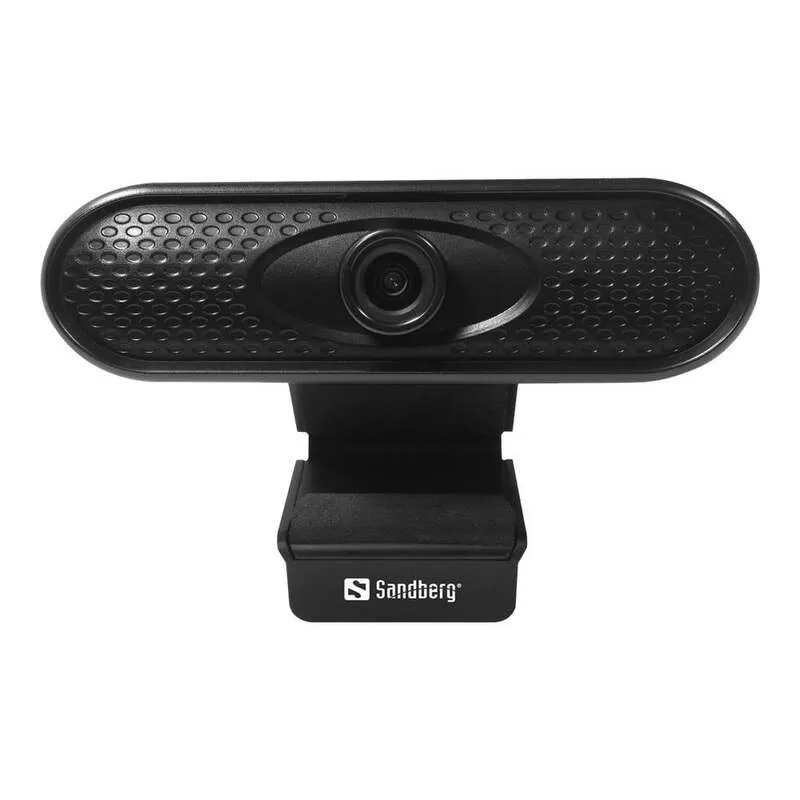 B-Ware Sandberg Webcam Kamera USB Full HD Webcam 1080P Mikrofon Farbe 80 STÜCK