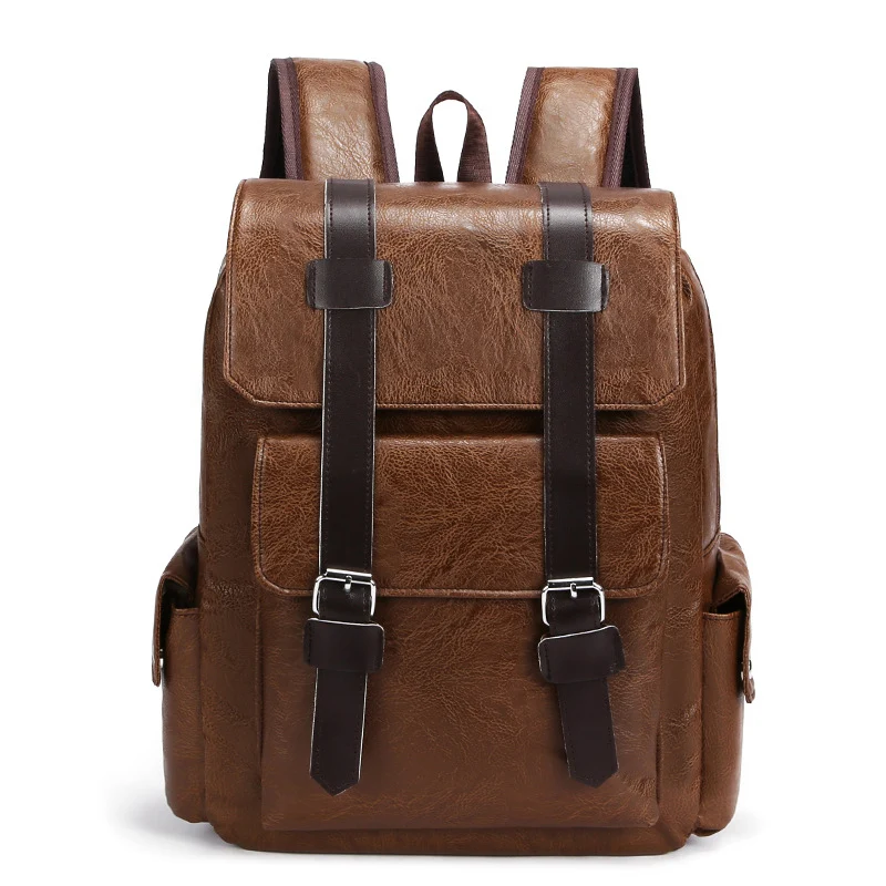 Vintage Leder Rucksack Karnz