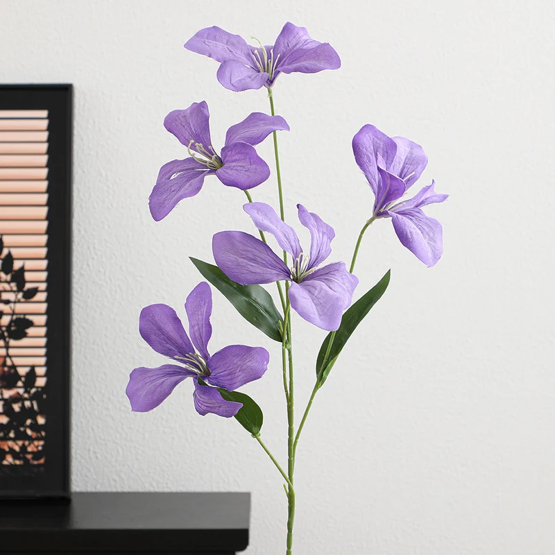 Künstlicher Orchideenblütenzweig mit filigranen Blüten Karnz