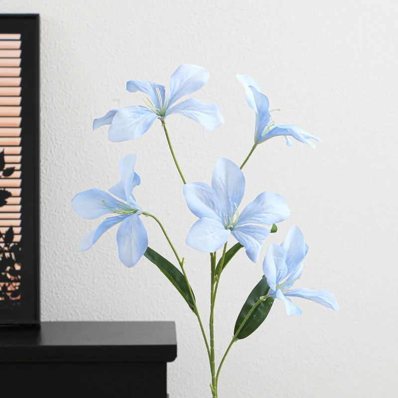 Künstlicher Orchideenblütenzweig mit filigranen Blüten Karnz