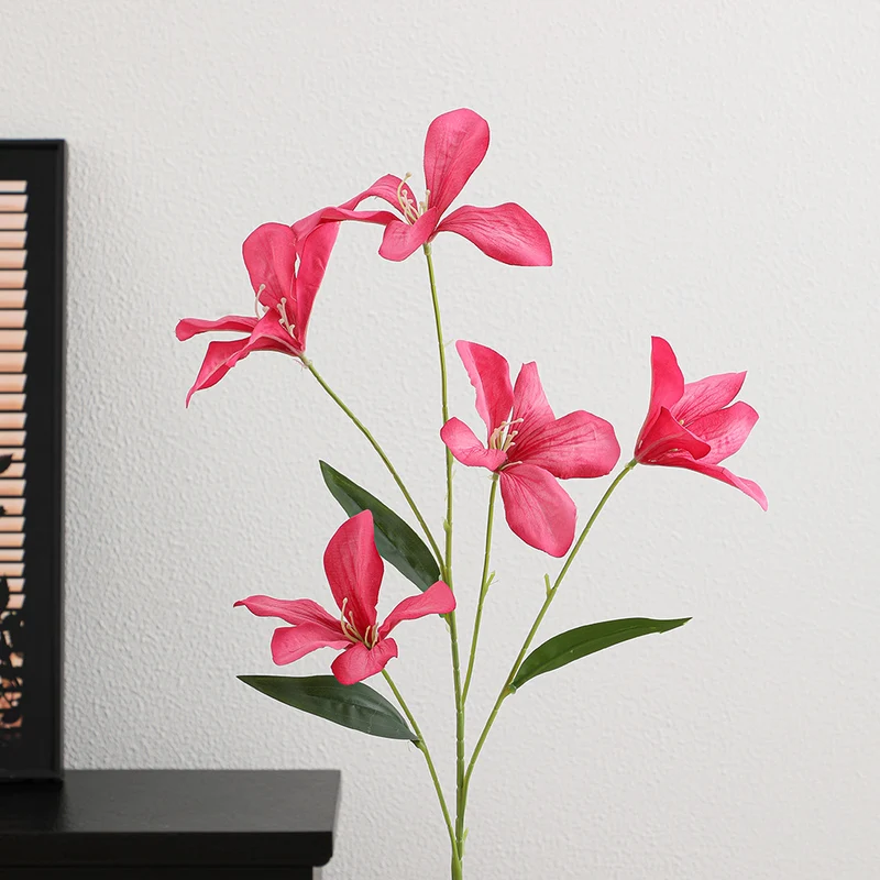 Künstlicher Orchideenblütenzweig mit filigranen Blüten Karnz