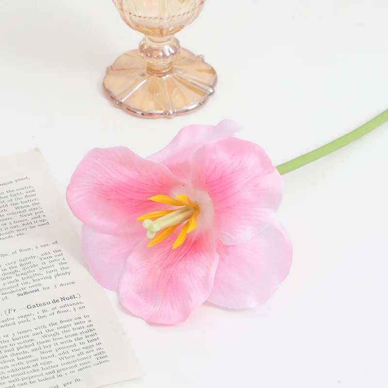 Künstlicher Orchideenblütenzweig mit detailreichen Blüten Karnz