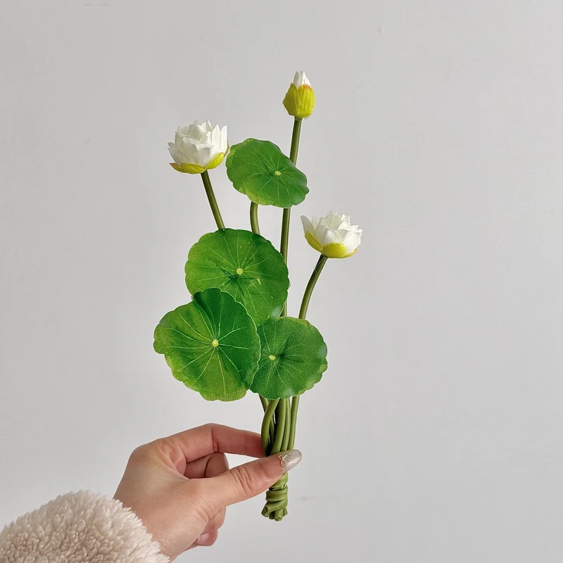 Künstlicher Lotusblumenstrauß Karnz