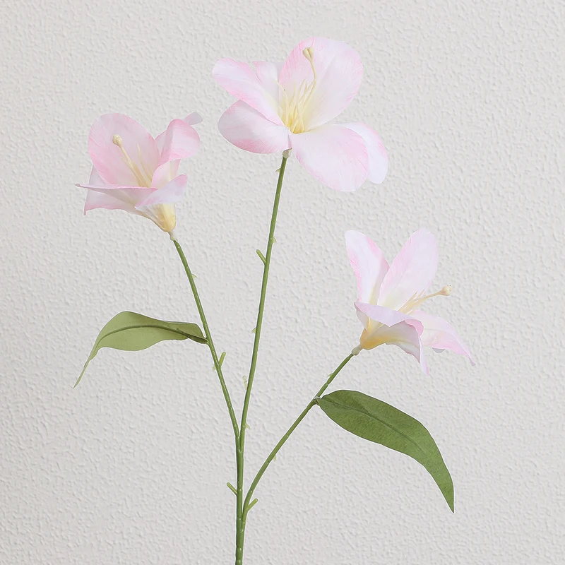 Künstlicher Lilienstängel mit filigranen Blüten Karnz