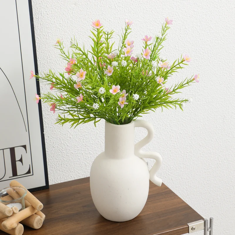 Künstlicher Blumenstängel mit feinen Blüten Karnz