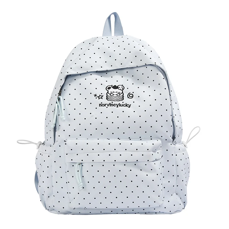Verspielt gepunkteter Rucksack Karnz