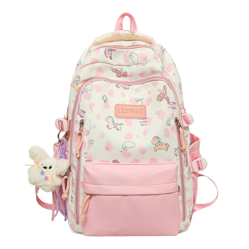 Verspielter Cartoon-Charakter-Rucksack Karnz