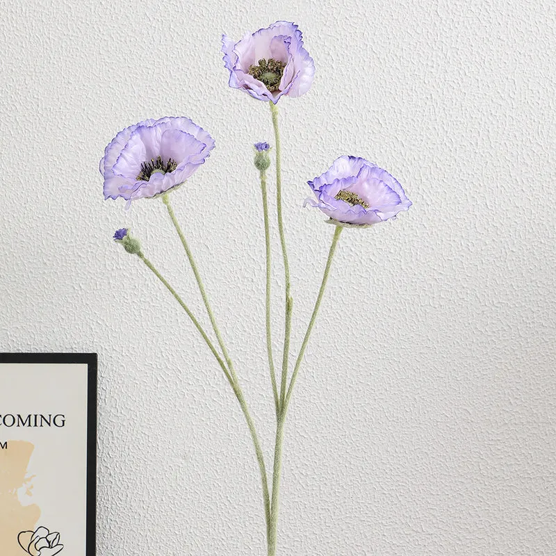Künstlicher Romantischer Mohnblumenstrauß Karnz