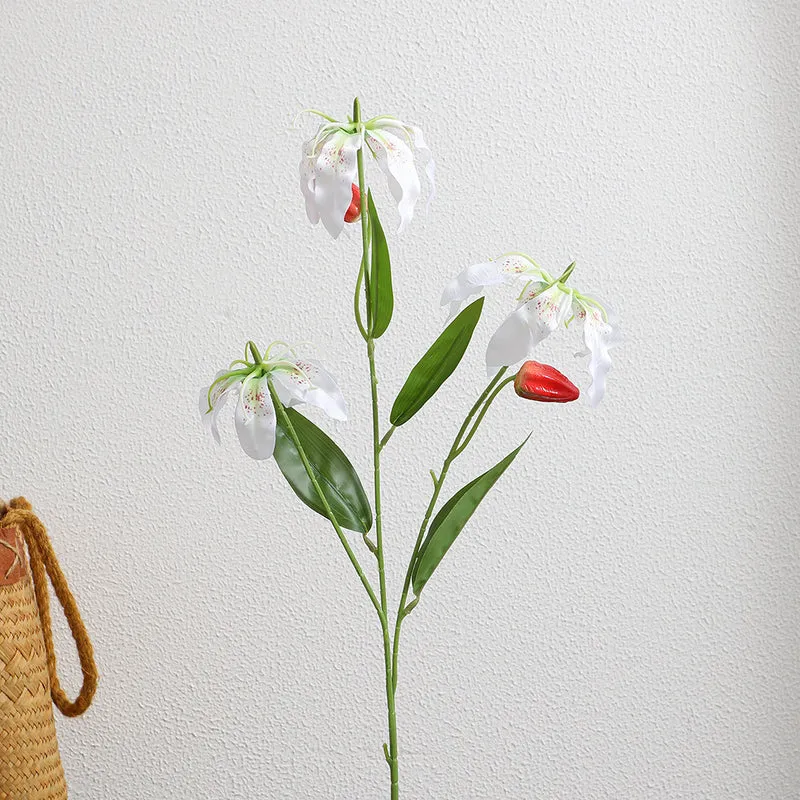 Künstlicher Orchideenstrauß mit lebendigen Blüten und feinen Details Karnz