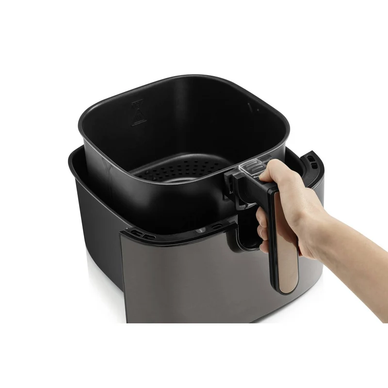 B-Ware arzum Heißluftfritteuse Airfryer Fritteuse 6l 1750W Display Timer Schwarz