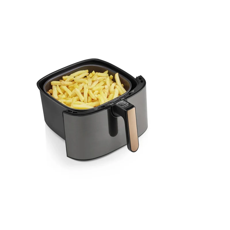 B-Ware arzum Heißluftfritteuse Airfryer Fritteuse 6l 1750W Display Timer Schwarz
