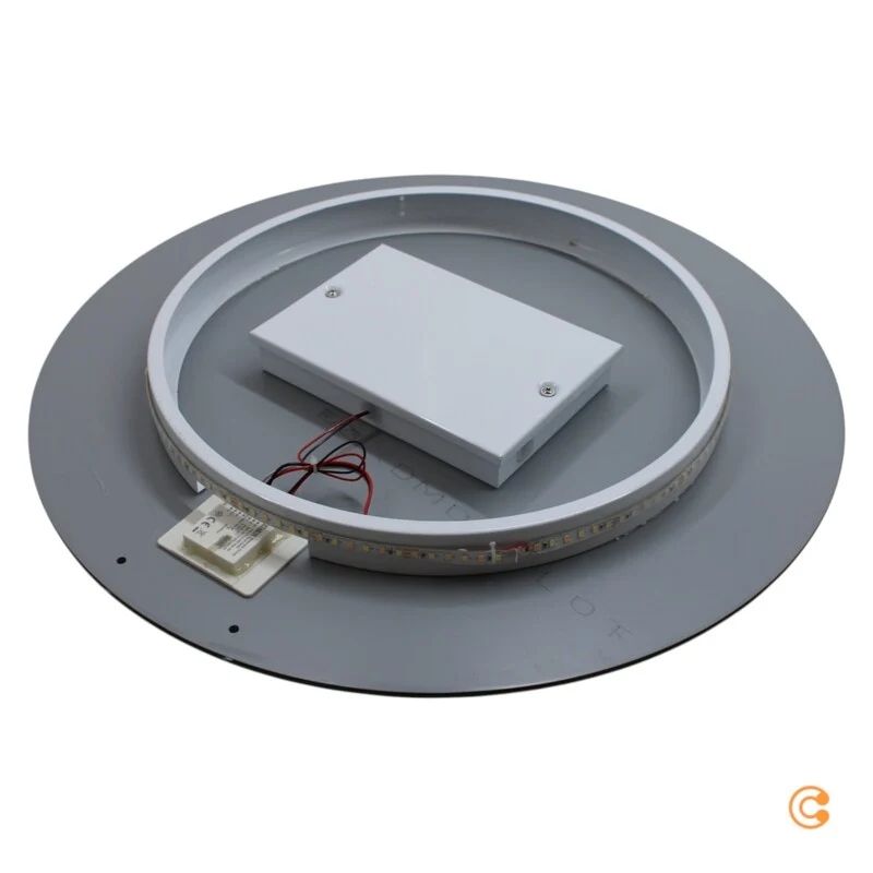 B-Ware Paulmann Wandspiegel Badspiegel LED Spiegel CCT Touch Ablage Miro Rund Ø 50 cm