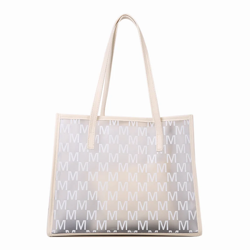Transparente Strukturierte Tote-Handtasche