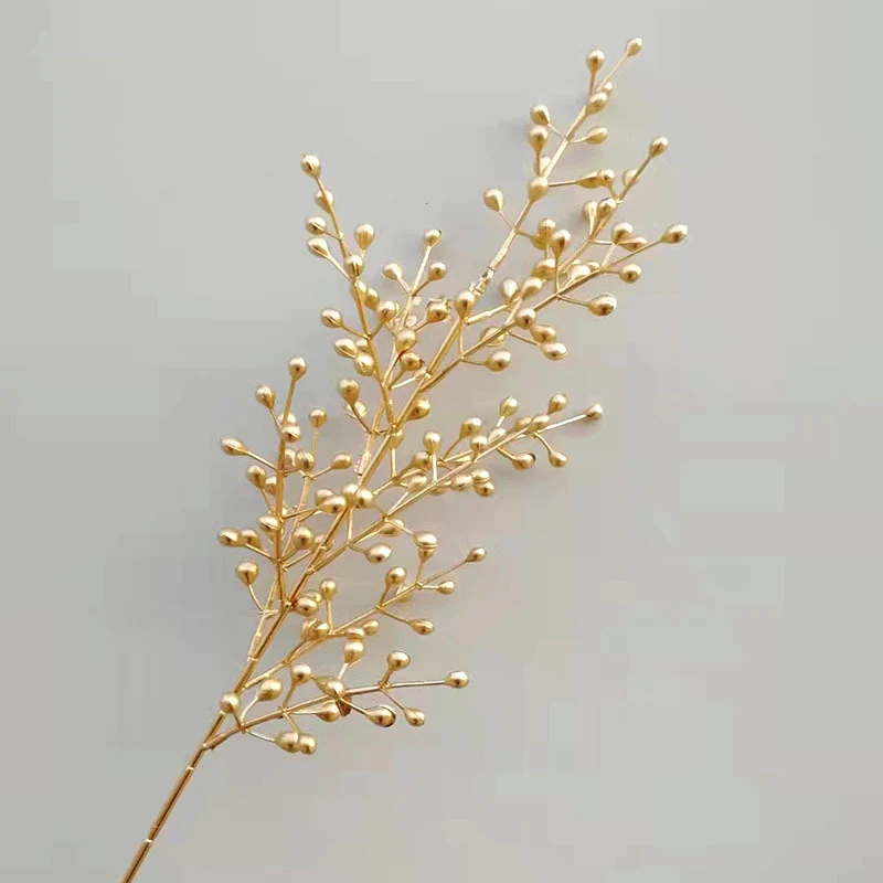Elegante Metallblätter Dekoration Karnz