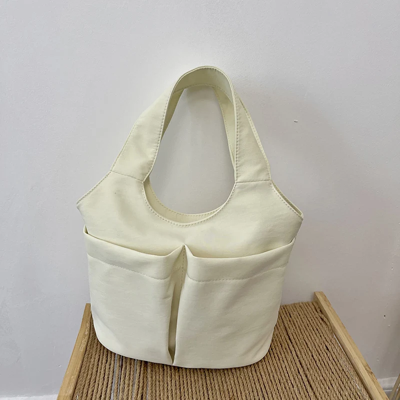 Minimalist Strukturierte Schultertasche