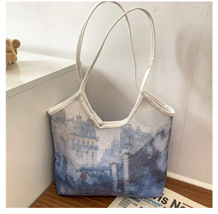 Künstlerische Drucktasche