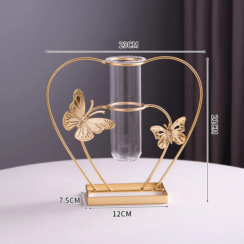 Geometrische Schmetterlings-Dekor-Vasenhalter
