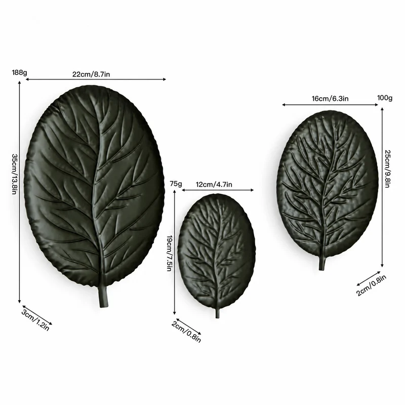 Dekorative Blattform