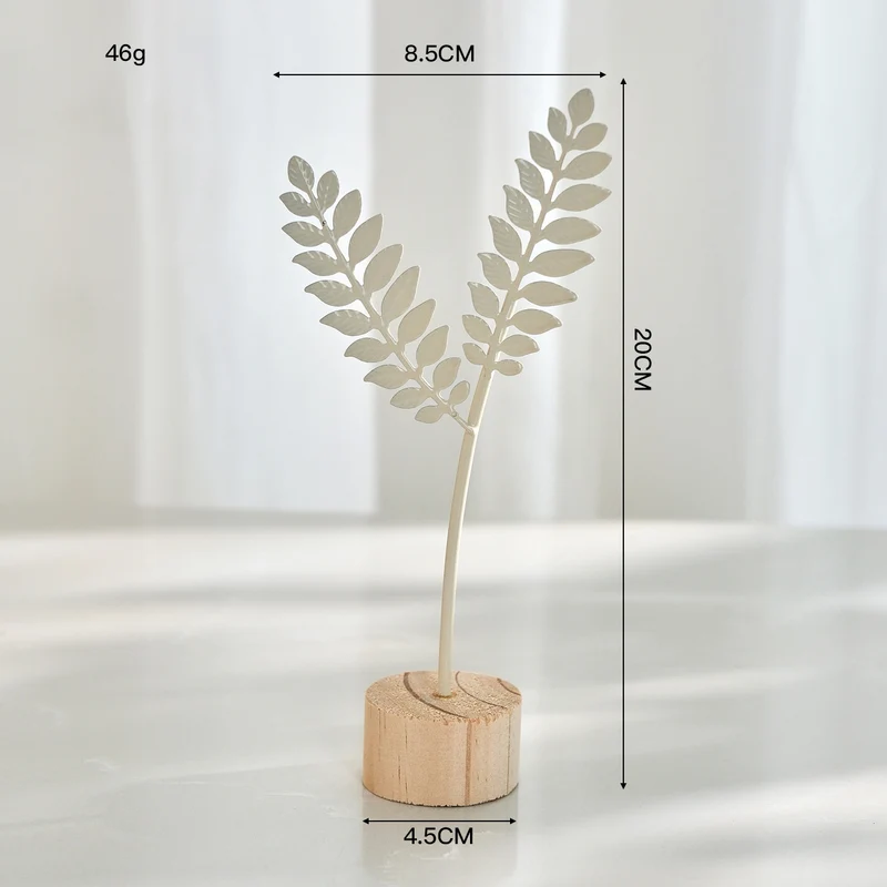 Dekorative Ginkgo Blatt Skulptur