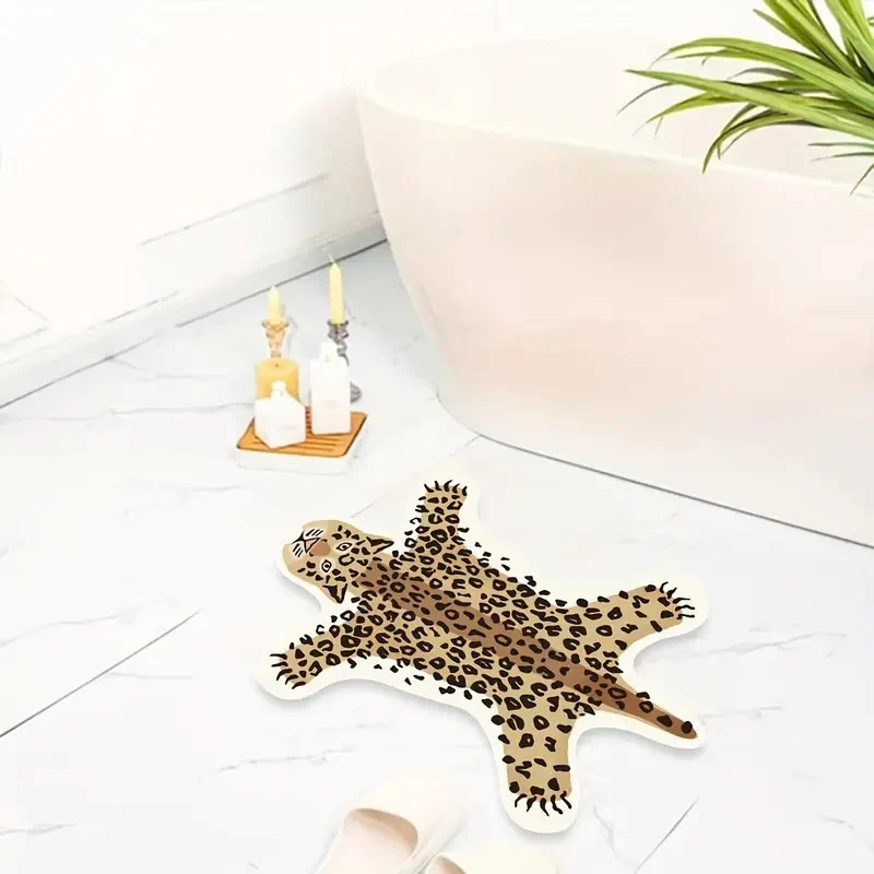 Tiger-förmiger Dekorativer Teppich