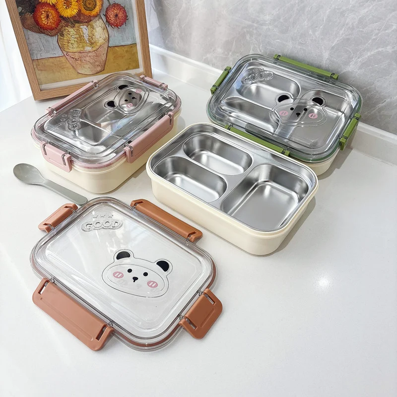 Spaßförmige Mehrbereich-Edelstahl-Lunchbox