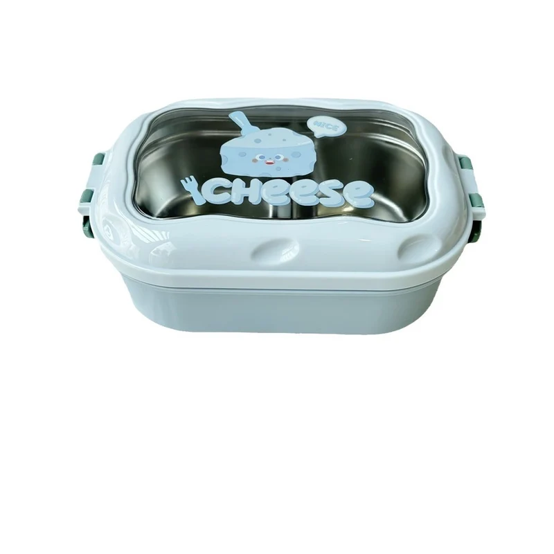 Niedliche Cartoon-Themen-Lunchbox mit Trennwänden