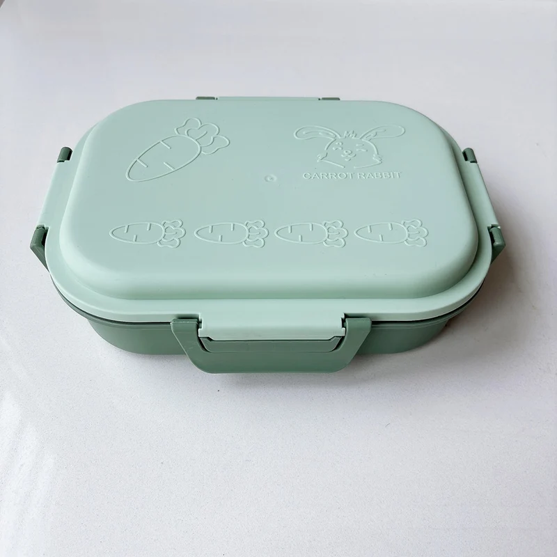 Karotten-Themen Multi-Compartment Lunchbox