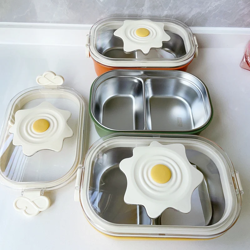 LuftdichteLunchbox mit Trennwänden