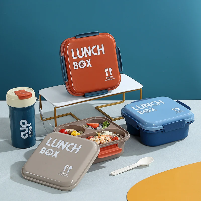 Stilvolle Mehrfachfach-Mittagsbox