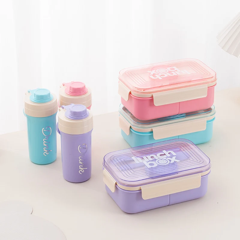 Dual-Compartment Meal Prep Lunch Box