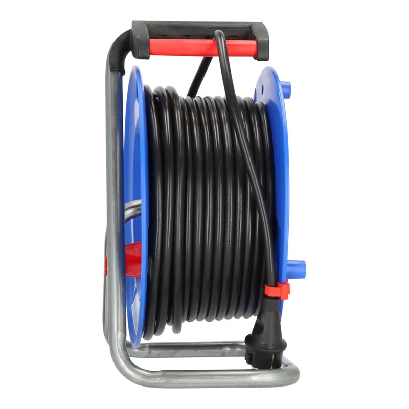 B-Ware Brennenstuhl Kabeltrommel Garant 40m 4-fach Steckdose 290mm schwarz Kunststoff