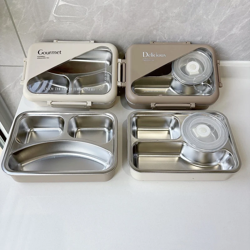 Premium Mehrbereich Edelstahl Lunchbox
