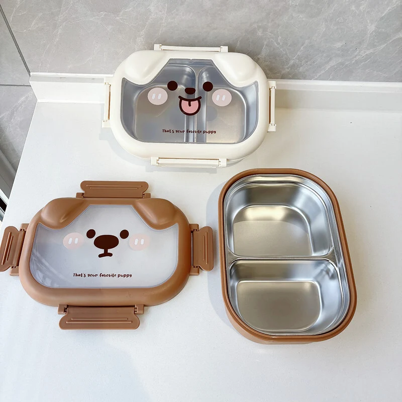 Verspielt Hunde-Themen Bento Lunchbox