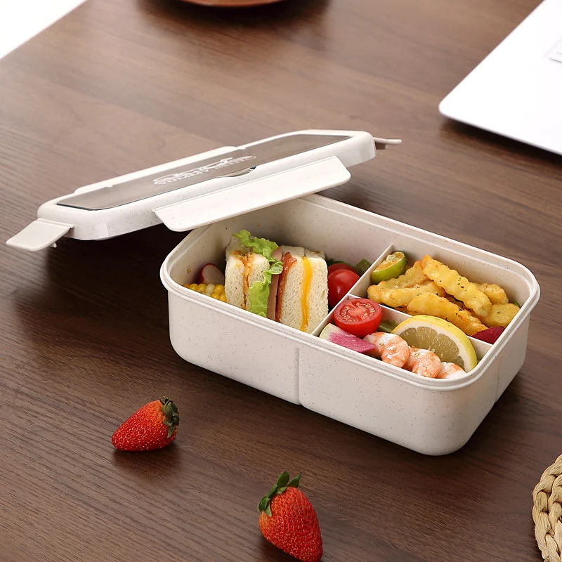 Umweltfreundliche Bento-Lunchbox mit luftdichtem Verschluss