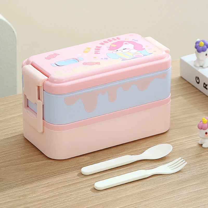 Niedliche Dinosaurier-Themen Bento Lunchbox