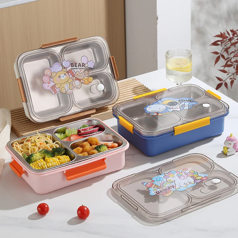 Bären-Themen Multi-Abteil Bento Lunch Box