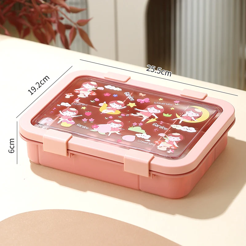 Einhorn-Themen Mehrfach-Warenkorb Lunchbox