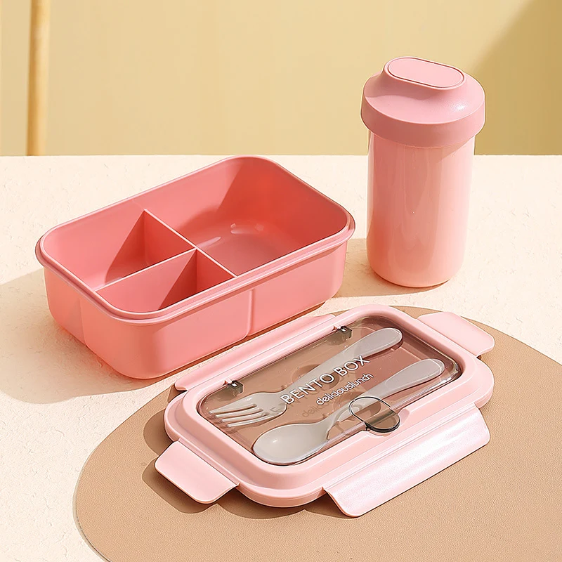 Stylische Mehrfach-Compartments Bento-Box