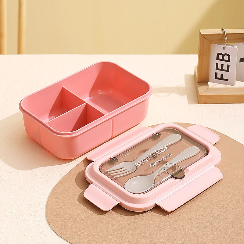 Stylische Mehrfach-Compartments Bento-Box