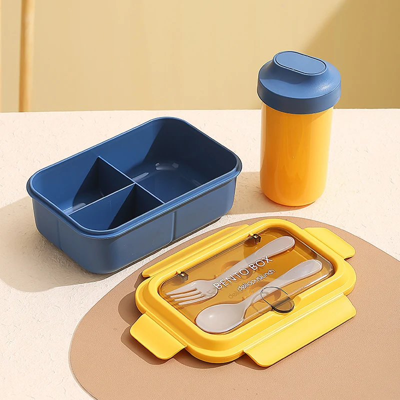 Luftdichte Bento-Lunchbox mit herausnehmbarem Trenner