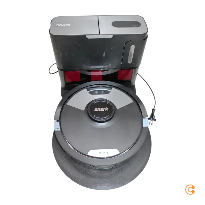 B-Ware Shark RV2600WSEU Saug-und Wischroboter Schwarz Roboter Sauggerät Wischgerät