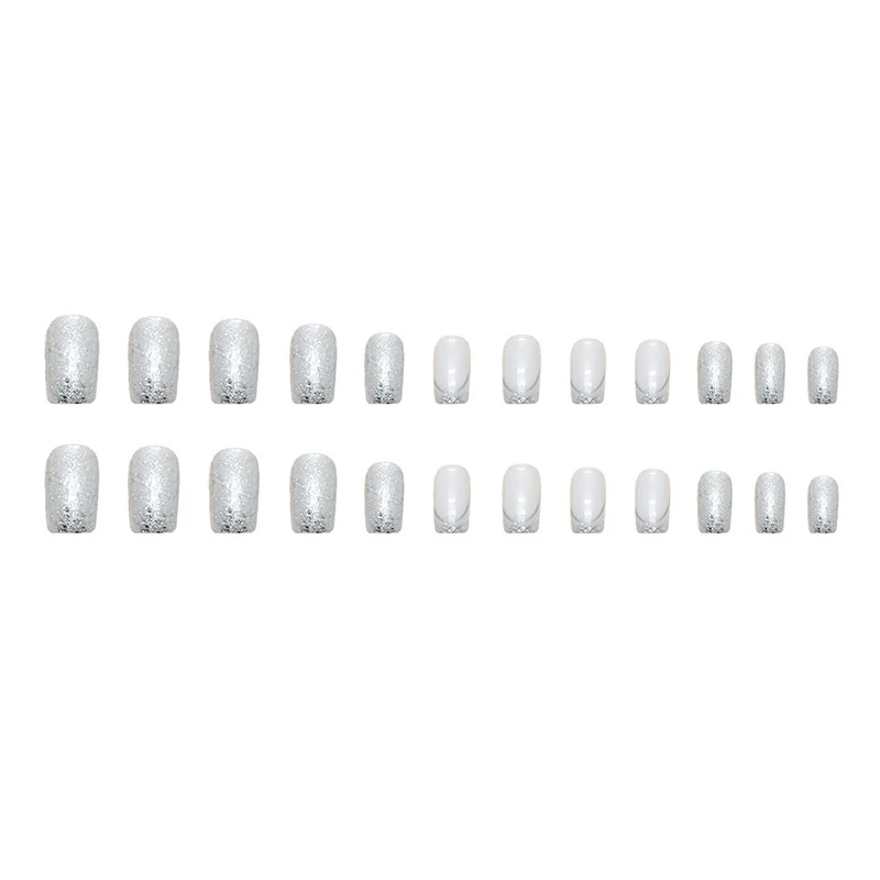 Luxus Glitter Ombre Nagelkunst Karnz